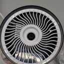 Humidifiers for Bedroom - GloryAir 2.11Gal (8L) Quiet Top Fill Cool & Warm Mist Humidifier Large Room 650 ft with Humidistat, diffuser, Auto Mode, 7-Color Light for Plants, Baby,Adults, Office & Home