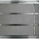 LG Stamped Aluminum Rear Grille for 26-Inch Wall Sleeve for Through-the-Wall Air Conditioners, Optional Accessory for AC Wall Sleeve, Durable Protection for Wall Mounted AC Unit, Silver Metallic