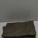 KOUFALL Brown Curtains 96 Inches Long 2 Panels Set Black Out Linen Blackout Back Tab Drapes for Living Room Bedroom