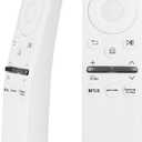 Frame TV Remote Replacement for Samsung Smart TV Remote BN59-01330H/RMCSPR1AP1 with Voice Control, Compatible with Samsung QLED 4K UHD Quantum HDR Smart TV with Three Shortcut Keys and Art Mode, White