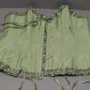 SZIVYSHI Corset Tops for Women, Bustier Shapewear Lingerie, Lace Waist Push Up Bodysuit, Size XL