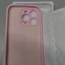 Magnetic for iPhone 16 Pro Case, Compatible with MagSafe, [Full Camera Protection][Screen Protector] Silicone Shockproof Protective Phone Case for iPhone 16 Pro 6.3", Chalk Pink