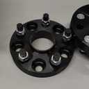 25mm (1 Inch) Black Hubcentric Wheel Spacers 5x114.3 Compatible For lexus ES300 350, GS300 350 430,IS250 300 350,LS400 430 460,RC300 350, Camry Highlander Tacoma, tC xB (2pcs 60.1mm M12x1.5)