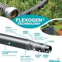 Fiskars Garden Watering 60058100Gt Flexogen Pro Hose, 5/8 By 100'