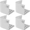 Bed Sheet Holder, 4 pcs Anti-Slip Bed Sheet Keeper with Butterfly Lock for All Sheet Sizes (Grey)