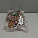 LLGT Christmas String Lights 5.7ft LED Copper Wire Light Christmas Tree Decorative Lights with Red Berry and Leaves Battery Operated Fairy String Lights Indoor Outdoor Christmas Decorations