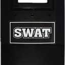 BinaryABC Police Shield Toys,Police Roly Play Props,Halloween Cosplay Police Costume Accessories,15.7 x 8.66cm(Handle Style Random)