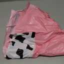 Oudain 4 Pcs Cow Tablecloth for Party Cowgirl Cow Table Runner Print Rectangular Birthday Party Inspired Decorations Supplies (Pink)