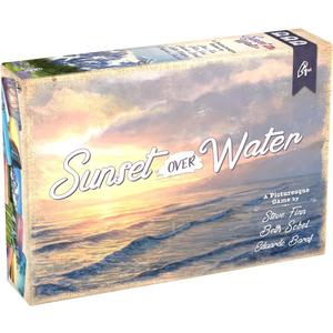 Sunset Over Water Card Game – A Picturesque Game of Painting Landscapes and Exploring Nature by Pencil First Games for 1-4 Players