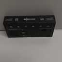 Netzu Alarm Clocks for Bedrooms, Digital Clock with Date Temperature and Weekday, Manual DST, Snooze, 2 Alarms, 4 Volumes Bedside Desk for Living Room Home Bedside Desk (RGB)