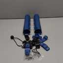 Pole Mount Fishing Rod Holders for Bike Rack Rotatable Fishing Chair Pole Holders with Clamp for Boat Bicycle Motorcycle Kayak Cart (Blue)