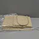 HBlife Diaper Caddy Organizer, Large Hand-Woven Storage Basket for Diapers & Baby Essentials - Elegant Curved Design, Ideal Gift for Baby Shower & Registry Must-Have (Beige)