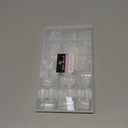 UNA GELLA Square Toe Nail Tips For Big Toe, 504Pcs 15Sizes Soft Gel Full Cover Toe Nail Tip Pre-buff Fake Acrylic Toes Nail Press Ons Soak Off Pedicure For Nail Extensions Home DIY Nails Salon