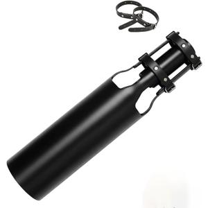 Leaf Blower Air Booster, Air Flow Booster for Blower, Turbo Nozzle Extension Boosts Speed & Power for Yard, Lawn, and Driveway Cleanup (Black)