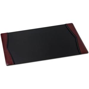Leather Desk Pad with Side Rails, 20" x 34"