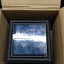 Grand patio Outdoor Floor Lamp Solar Powered Lantern Waterproof Wicker Boho Deck Lights for Garden Porch Decor, Large Crossover (1 PC Large)