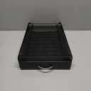 Flagship Vertuo Pod Holder Storage Drawer for Nespresso Vertuo Capsule Organizer Drawer Tray with Mesh Shelves for Nespresso Vertuo Holder Black Metal (40 Pods Capacity)