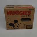 Huggies Size 5 Diapers, Snug & Dry Baby Diapers, Size 5 (27+ lbs), 156 Count (2 Packs of 78), Packaging May Vary