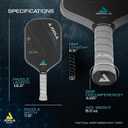 JOOLA Professional Pickleball Paddles Charged Surface Technology for Power & Feel Select Perseus or Hyperion Shape Fully Encased Carbon Fiber USAP Approved Well Balanced w/Pop & Control, One Size
