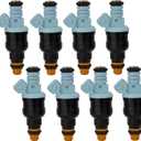 0280150947 Vphix Fuel Injectors for 1987-1990 Ford Ranger F Super Duty F250 F350 1991 F350 F53 E350 Econoline Club Wagon Base Motorhome Chassis 2.3L 3.0L 4.9L 5.0L 5.8L 2.9L 7.5L 7.5L 0280150947 FJ717