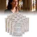 Christian Prayer Quilt with Cross Blessing - Fabric Sewing Project for Prayer Quilt Poem, A Meaningful Gift Suitable for Christians and Sewing Enthusiasts.