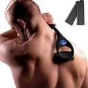 Bakblade 2.0 Back Shavers for Men: DIY Hair Shaver, Safety Blade Technology & Ergonomic Handle, Wet & Dry Shaving (Extra Blades Included)