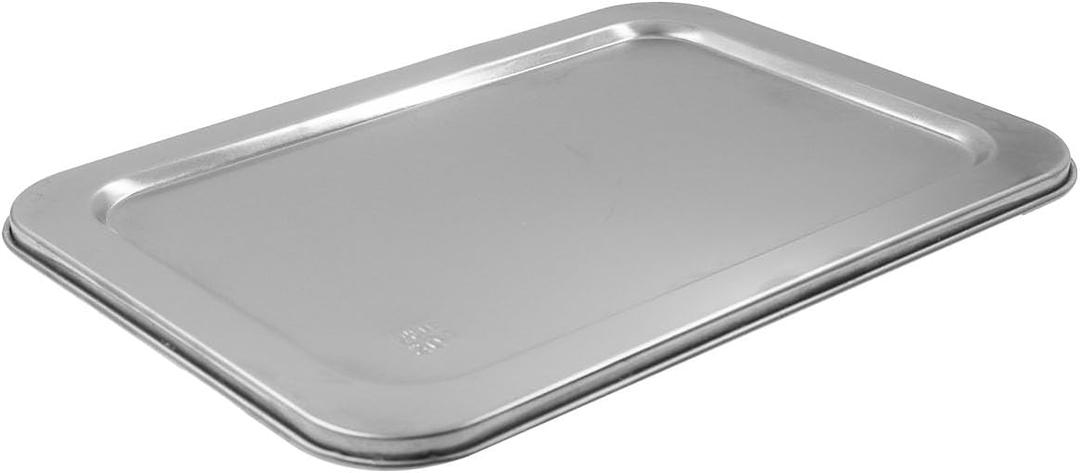 304 Stainless Steel Divided Plates,Ulifestar 3 Compartment Plates Rectangular Divided Dinner Tray Metal Dinner Plates for Kids Adults Children Dishwasher Safe Reusable Dinnerware with Lid 24*17*4.2cm