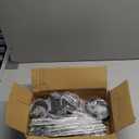 27 Pack Silver Candles Holder, 9 Sets Metal Taper Candlestick Holders Fit 0.75 Inch Thick Pillar Candles, Vintage Modern Candle Sticks Centerpiece Decor for Wedding Home Dinning Anniversary