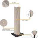 Patio Umbrella Cover for 9ft to 13ft Offset Umbrella, Water Resistant, Curved Cantilever and Straight Pole Parasol Outdoor Umbrellas Cover with Zipper and Rod