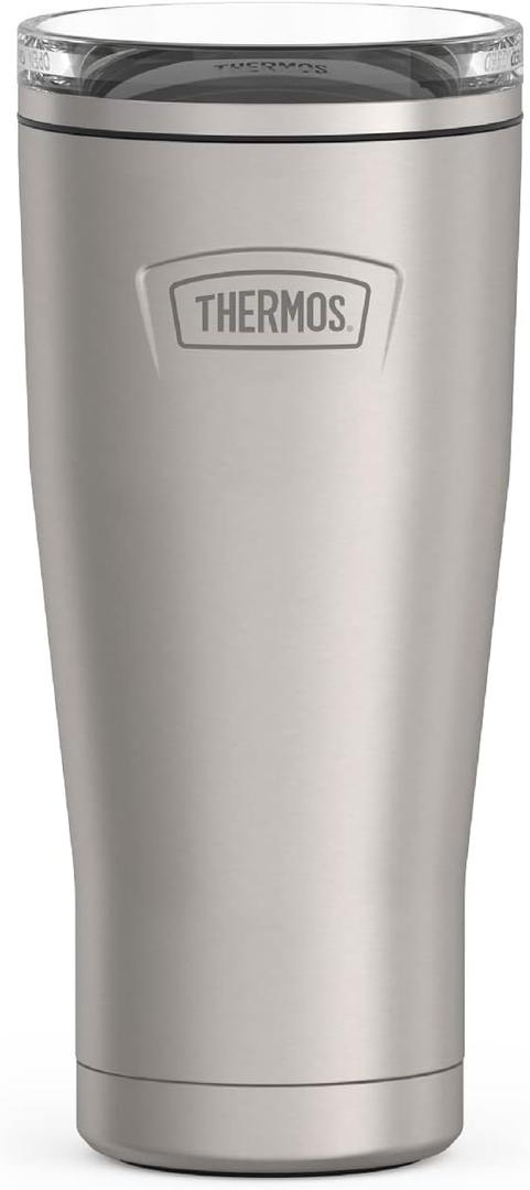 THERMOS ICON SERIES, Stainless Steel Cold Tumbler, 24 Ounce, Matte Stainless Steel (24 oz)