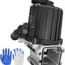 22877306 Crankcase Ventilation Oil Separator Compatible with 2015-2022 Volvo D13 Engines + Gasket 20532891, Replaces OE 21373547 22877306, Crankcase Oil Separator Kit with Gasket and Gloves