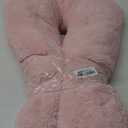 Travel Pillow, Car Pillow for Kids & Adults - Ergonomic Travel Pillows Sleeping Aid for Neck & Body Support, Car Travel Essentials Pillow on Road Trips-Pink