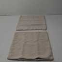 MIULEE 18x18 Inch Decorative Pillow Covers for Couch Bed Set of 2 Textured Boucle Neutral Winter Throw Pillows Light Taupe Accent Solid Cushion Pillowcases Sofa Livingroom Home Decor