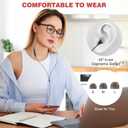 ASKUBSKU 3.5mm Headphones 5.9 ft Long Cord Wired Earbuds with Microphone Noise Cancelling Earphone HiFi Stereo Clear Call Volume Control Plug in 3.5mm Jack Wired Ear Buds for Laptop Chromebook PC