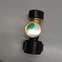 DOZYANT Propane Tank Gauge Level Indicator Leak Detector Gas Pressure Meter Universal for RV Camper, Cylinder, BBQ Gas Grill, Heater and More Appliances-Type 1 Connection