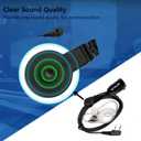 Retevis Walkie Talkie Earpiece with Mic, Comfortable Acoustic Tube, for RT22 RT68 RT21 H-777 RT86A, Compatible with Kenwood, Baofeng BF-888S/BF-T26, Pxton Walkie Talkies, Surveillance Headset(2 Pack)