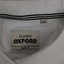 Men's Oxford Shirt Regular-Fit Button Down Collar Shirts Long Sleeve Dress Shirts Wrinkle Resistant with Pocket 2XL