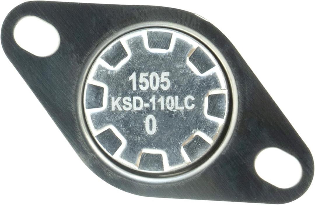 WB20X10060 Microwave Thermostat Disc 110 Switch Compatible with GE Replacements 2695749 AP5589582 PS3507639 EAP3507639