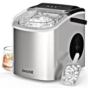 8958 Portable Countertop Bullet Quick Cube Ice Machine, 26lbs/24hrs
