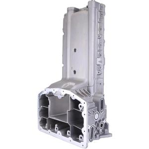 Upper Aluminum Engine Oil Pan DC3Z6675C BC3Q-6676-FA BC3Z-6675-B compatible with 2011-2019 F-250 F-350 F-450 F-550 6.7L