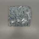 WILLBOND 52 Pieces Self-Adhesive Pearl Rhinestone Letter Patches A-Z Glitter Letter Stickers Pearl Alphabet Appliques for Clothes Hat Backpack, Wedding Graduation Mother's Day DIY Crafts(Blue)