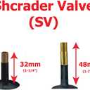 2 x TAC 9 Bike Tubes, 26" Standard Schrader Valve - Select Your Size