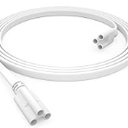 SHOPLED 1 Pc 3FT T5 T8 LED Shop Light Connecting Wire, Dual-Ended Linkable Cable Cords for LED Tube Light Fixture, Ceiling Lamp
