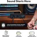 M-AUDIO M-Track Duo HD Audio Interface 24bit 192kHz for Recording, Streaming, Podcasting with USB-C, 2 XLR TRS Inputs, 2 TRS Outputs, Software Suite