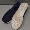 Mens Canvas Shoes Slip On Loafers Deck Shoes Walking Lightweight Causal Slip-ons, 48