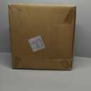 DZ4733 MS Patio Umbrella Base Heavy Duty with Wheels Square Market Stand for Outdoor 4 Locks 1 Knobs 125lb Capacity, Black