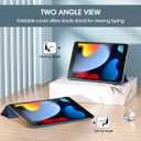 ProCase for iPad 9th/ 8th/ 7th Generation Case 10.2 Inch (2021/2020/2019 Release), 10.2 iPad Case 9th/ 8th/ 7th Gen Cover, Slim Smart Cover with Translucent Hard Shell Back - Navy