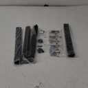 AX WABER Table Top TV Stand with Height Adjustable TV Legs Replacement for Most 37-86 Inch Flat Curved TVs,Steel TV Base Feet Holds up to 150 lbs with Cable Management, Max VESA 800x600mm Black