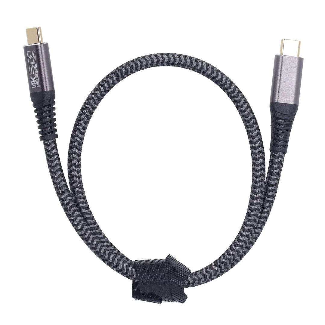USB C to USB C Cable, USB C 3.2 Gen 2 Cable, Supports 20Gbps Data Transfer and 240W Fast Charging, 4K 60Hz Monitor Cable for for EliteDisplay