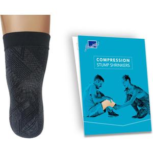 Prosthetic Stump ShrinkersBelow Knee, 40cm, Compression, 20-30, Amputee Socks, Trendy, Taiwan Excellence M (Black) Prosthetic Stump ShrinkersBelow Knee, 40cm, Compression, 20-30, Amputee Socks, Trendy, Taiwan Excellence M (Black)